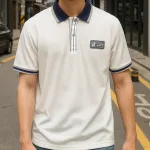 Áo Thun Nam Polo Cổ Bẻ Phối Tag Chữ Rears
