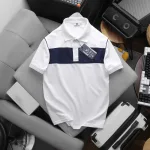 Áo Thun Nam Polo Cổ Bẻ SRB Phối Sọc Màu Trước Ngực (Có size 3x)