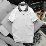 Áo Thun Nam Polo Cổ Bẻ Thêu Chữ Shark (Có size 3x)