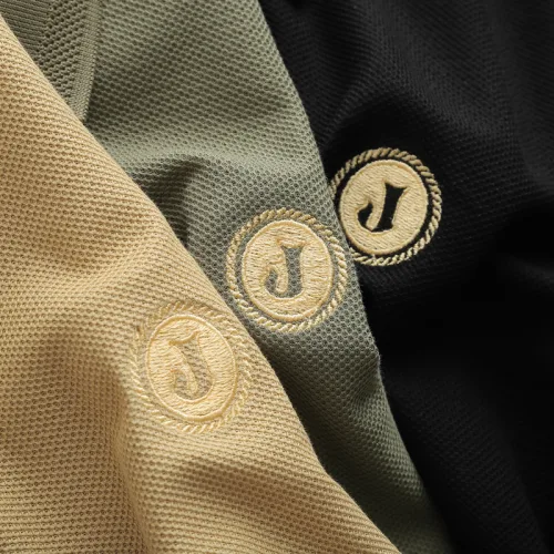 Áo Thun Nam Polo Cổ Bẻ Thêu Logo Chữ J