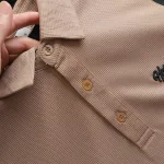 Áo Thun Nam Polo Cổ Bẻ Thêu Logo Houston