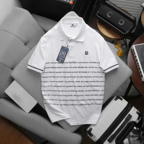 Áo Thun Nam Polo Cổ Bẻ Thêu Logo SRB Sọc Chữ (Có size 3x)