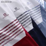 Áo Thun Nam Polo In Sọc Màu Cao Cấp