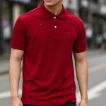 Áo Thun Nam Thêu Cá Mập Cao Cấp (Có Size 3XL)