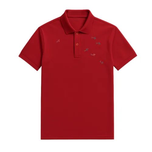 Áo Thun Nam Thêu Cá Mập Cao Cấp (Có Size 3XL)