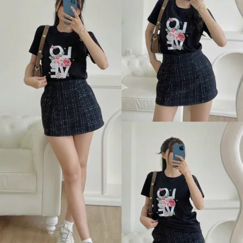 Áo Thun Nữ Cổ Tròn Size M (40-60kg) Nhiều Mẫu 1