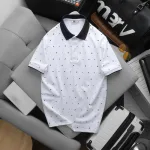 Áo Thun Polo Nam - Áo Thun Nam Cổ Bẻ In Họa Tiết Nhí Và Viền Áo Big Size