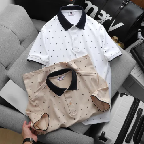 Áo Thun Polo Nam - Áo Thun Nam Cổ Bẻ In Họa Tiết Nhí Và Viền Áo Big Size