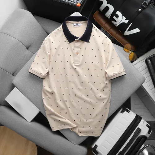 Áo Thun Polo Nam - Áo Thun Nam Cổ Bẻ In Họa Tiết Nhí Và Viền Áo Big Size