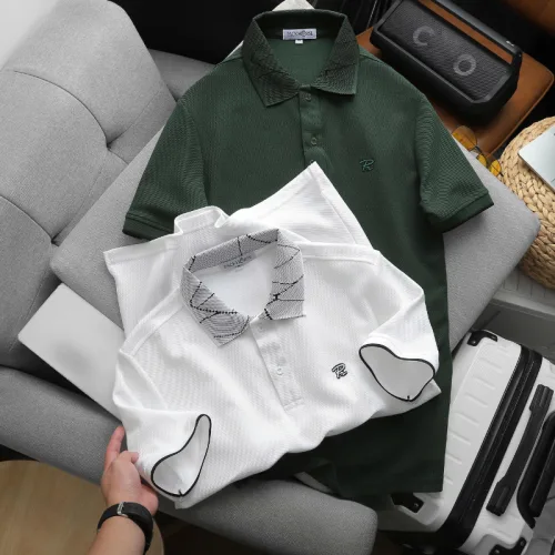 Áo Thun Polo Nam - Áo Thun Nam Cổ Bẻ Pack PN - Áo Nam Thêu Logo Pn Trước Ngực Big Size