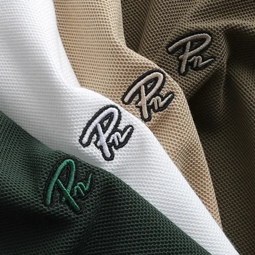 Áo Thun Polo Nam - Áo Thun Nam Cổ Bẻ Pack PN - Áo Nam Thêu Logo Pn Trước Ngực Big Size