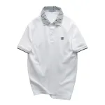 Áo Thun Polo Nam - Áo Thun Nam Cổ Bẻ Pack PN - Áo Nam Thêu Logo Pn Trước Ngực Big Size
