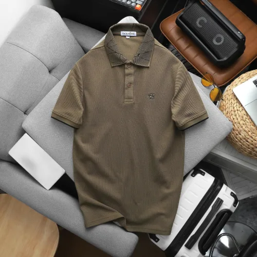 Áo Thun Polo Nam - Áo Thun Nam Cổ Bẻ Pack PN - Áo Nam Thêu Logo Pn Trước Ngực Big Size