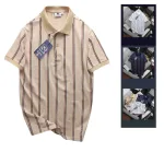 Áo Thun Polo Nam - Áo Thun Nam Cổ Bẻ Phối Sọc 2 Màu Big Size