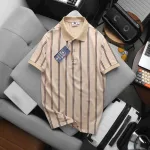 Áo Thun Polo Nam - Áo Thun Nam Cổ Bẻ Phối Sọc 2 Màu Big Size
