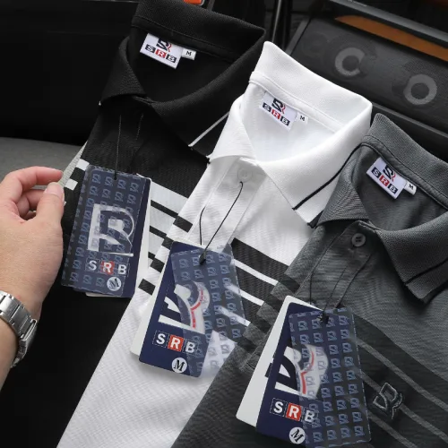 Áo Thun Polo Nam - Áo Thun Nam Cổ Bẻ Phối Sọc Ngang Viền Cổ Sang Trọng Có Big Size