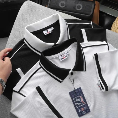 Áo Thun Polo Nam - Áo Thun Nam Cổ Bẻ Phối Viền Trẻ Trung Thanh Lịch Có Big Size