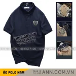 Áo Thun Polo Nam - Áo Thun Nam Cổ Bẻ Thêu Logo Trước Ngực Big Size