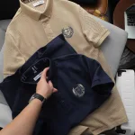 Áo Thun Polo Nam - Áo Thun Nam Cổ Bẻ Thêu Logo Trước Ngực Big Size