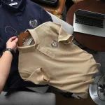 Áo Thun Polo Nam - Áo Thun Nam Cổ Bẻ Thêu Logo Trước Ngực Big Size