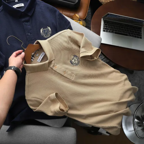 Áo Thun Polo Nam - Áo Thun Nam Cổ Bẻ Thêu Logo Trước Ngực Big Size