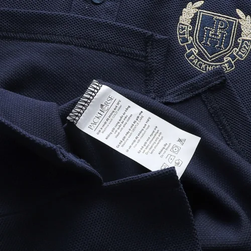 Áo Thun Polo Nam - Áo Thun Nam Cổ Bẻ Thêu Logo Trước Ngực Big Size
