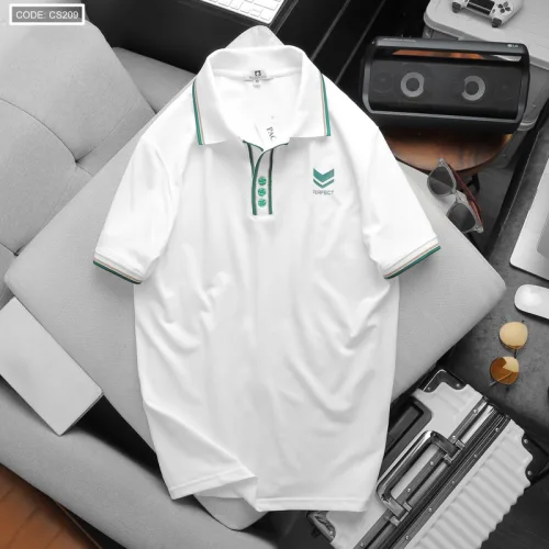 Áo Thun Nam Pack Horse Polo Cổ Bẻ In Logo Chữ Prefect