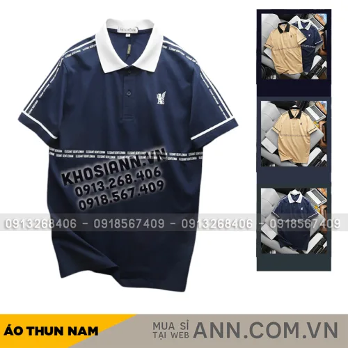 Áo Thun Polo Nam In Logo Trước Ngực (Có Size 3xl)
