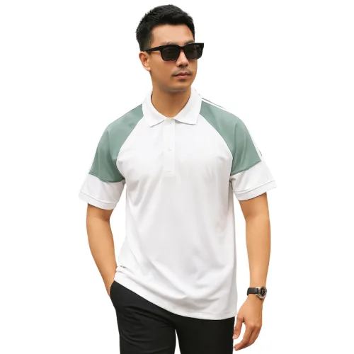 Áo Thun Polo Nam Phối Màu Ở Tay Áo BigSize Từ 50-90kg