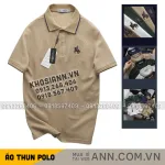 Áo Thun Polo Nam Phối Sọc Thêu Logo Con Ngựa Trước Ngực Có Big Size
