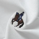 Áo Thun Polo Nam Phối Sọc Thêu Logo Con Ngựa Trước Ngực Có Big Size