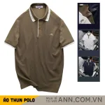Áo Thun Polo Nam Thêu Logo Chữ Ph First Choice Trước Ngực Và Phối Viền Màu (Size Từ 45-95kg)