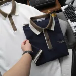 Áo Thun Polo Nam Thêu Logo Chữ Ph First Choice Trước Ngực Và Phối Viền Màu (Size Từ 45-95kg)