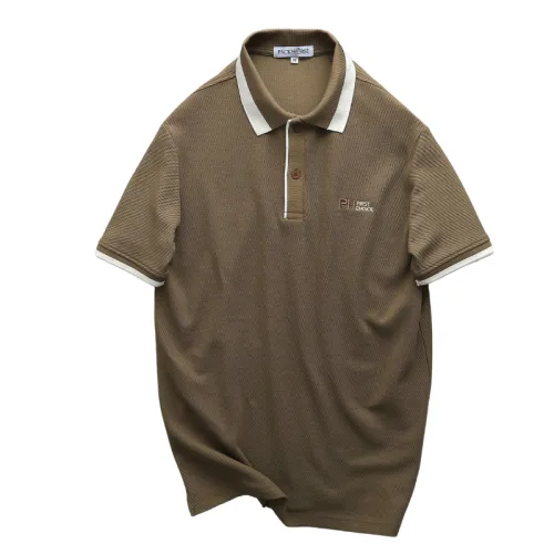 Áo Thun Polo Nam Thêu Logo Chữ Ph First Choice Trước Ngực Và Phối Viền Màu (Size Từ 45-95kg)