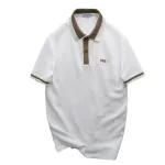 Áo Thun Polo Nam Thêu Logo Chữ Ph First Choice Trước Ngực Và Phối Viền Màu (Size Từ 45-95kg)