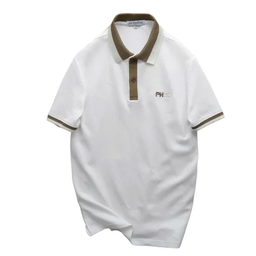 Áo Thun Polo Nam Thêu Logo Chữ Ph First Choice Trước Ngực Và Phối Viền Màu (Size Từ 45-95kg)