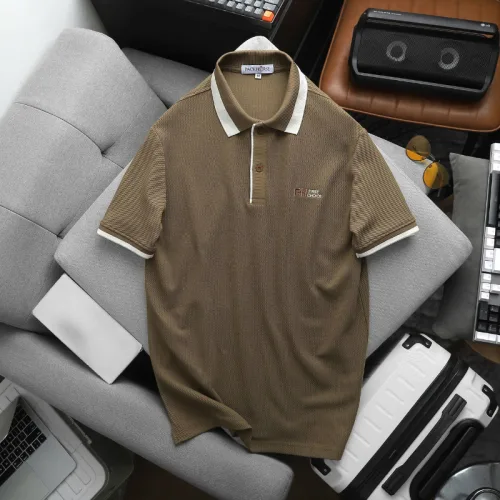 Áo Thun Polo Nam Thêu Logo Chữ Ph First Choice Trước Ngực Và Phối Viền Màu (Size Từ 45-95kg)