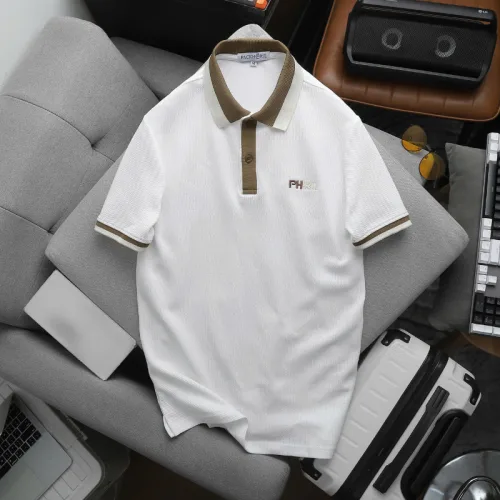 Áo Thun Polo Nam Thêu Logo Chữ Ph First Choice Trước Ngực Và Phối Viền Màu (Size Từ 45-95kg)