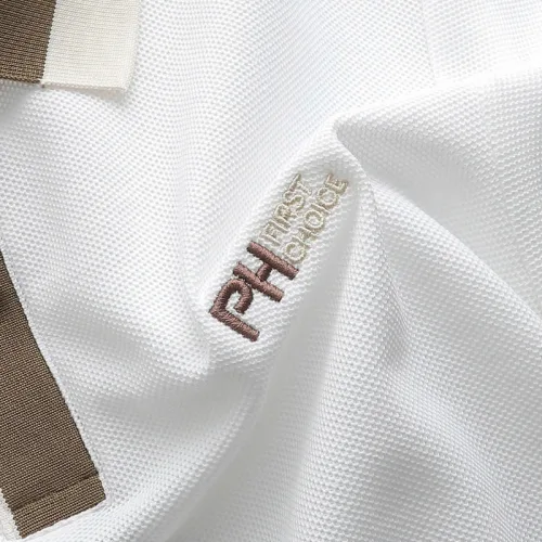 Áo Thun Polo Nam Thêu Logo Chữ Ph First Choice Trước Ngực Và Phối Viền Màu (Size Từ 45-95kg)