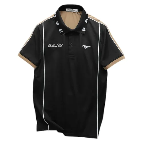 Áo Thun Polo Nam Thêu Logo Con Ngựa & Chữ Packhorse Club (Có Size 3XL)