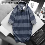 Áo Thun Polo Sọc Nam Tay Ngắn