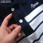 Áo Thun Sọc Nam Polo Thêu Chữ Rayman Cao Cấp (Có Size 3XL)