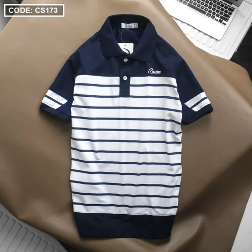 Áo Thun Sọc Nam Polo Thêu Chữ Rayman Cao Cấp (Có Size 3XL)