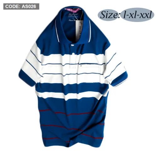Áo Thun Sọc Polo Nam Có Túi Cao Cấp