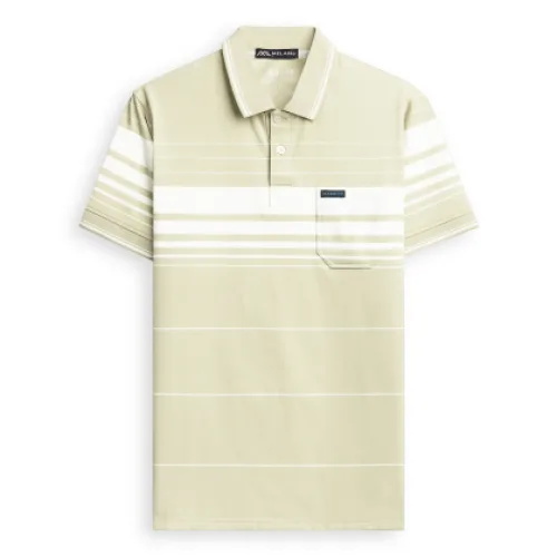 Áo Thun Sọc Nam Trung Niên Phối Sọc Nhuyễn Có Túi Thun Cotton (Có size 3x) – một lựa chọn đáng tham khảo trong áo thun nam