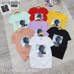 Áo thun thái nữ form suông vừa in hình 3D