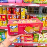 Bánh Bông Lan Tipo Cuộn Kem Ngọt Hương Dâu 360g