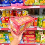 Bánh Bông Lan Tipo Cuộn Kem Ngọt Hương Dâu 360g