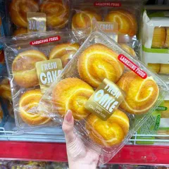Phân phối bánh Bông Lan Tươi Laobeijing Foods Vị Bơ Sữa Khay 6 Cái (183g x 24 Khay)