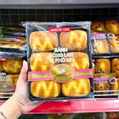 Đánh giá bánh Bông Lan Tươi Laobeijing Foods Vị Phô Mai Khay 6 Cái 183g